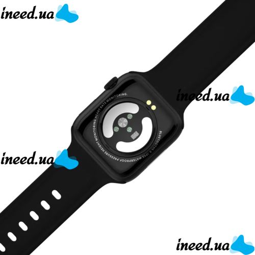 Smart Wrist Smart Watch F21 Black Voice Call, Bluetooth Fitness and Health Functions with Wireless Charging IOS Android Black