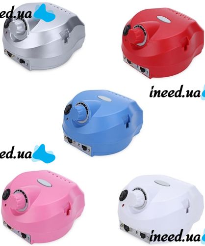 Фрезер для манікюру і педикюру Beauty Nail Dm - 202 35000 об/хв апарат для обробки нігтів з насадками 6 в 1 манікюрний апаратний набір з фрезами