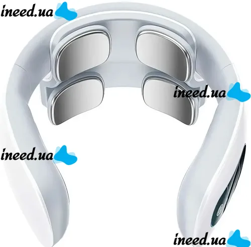 Electric Pulse Muscle Stimulator Neck Massager Smart Neck Massage MD-066 with USB 1200 mAh, Multifunctional Electric Muscle Massager MD-061