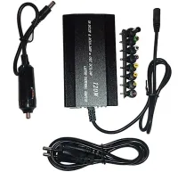Universal Car Charger laptop UKC 901 120W 12-24V for Laptop with Adapters Adapter Charging from 220V Mains and Cigarette Lighter