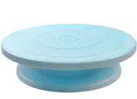 Обертається підставка Cake Turntable для виготовлення та декорування торта 28 см Тортівниця, поворотний стіл піднос для прикраси торта 360 градусів