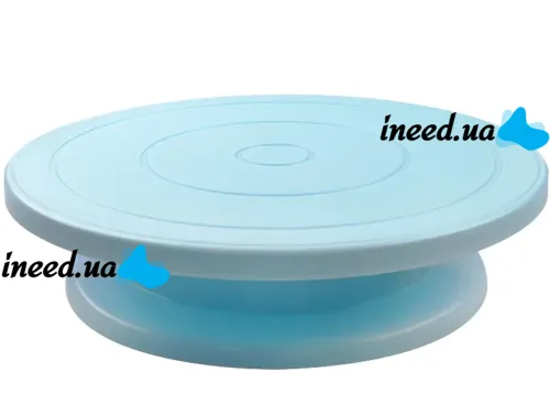 Обертається підставка Cake Turntable для виготовлення та декорування торта 28 см Тортівниця, поворотний стіл піднос для прикраси торта 360 градусів