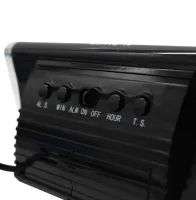 Електронні настільні годинники VST-730 із зеленим підсвічуванням, функцією будильника цифровий годинник з кнопкою відстрочки часу від мережі зелені