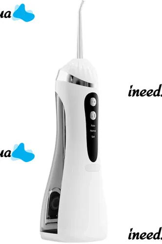 Аккумуляторный ирригатор Oral Irrigator A6s для полости рта с 4 насадками, беспроводной водный ополаскиватель 200мл для чистки зубов от USB