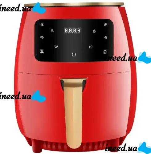 Oil-free Air Fryer Multi-oven Air Fryer Su Tai ST-505 6L for Cooking 2400W Oil-free Fryer with Air Grill Function S18