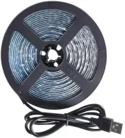 Світлодіодна фитолента GrowLight 5V USB 2835 для вирощування кімнатних рослин 2 м, гнучка LED стрічка підсвічування повного спектру для росту розсади