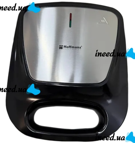 Мультипекарь Hoffmans HM-3020 1400W для выпечки печенья на 13 штук, Аппарат форма для приготовления разных видов печенья  1400Вт от сети Черный