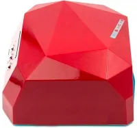 УФ лампа Beauty nail Diamond D-058 CCF + LED 36W для манікюру і педикюру гібридна лампа для сушіння нігтів, гель лаку 36Вт з таймером рожева