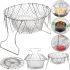 Складной дуршлаг Magic Kitchen Deluxe Chef Basket 12 в 1 складная решетка сетка, фритюрница для приготовления еды, сушка для фруктов Шеф Баскет