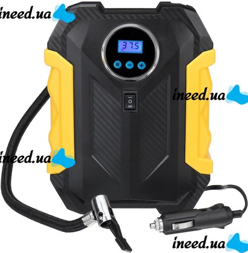 CarSun Air Pump C1399-1 Car Compressor with Display and Lamp for Pumping Tires from a Cigarette lighter 12V Car Air Pump