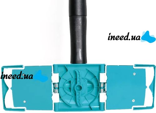 Універсальна швабра з віджимом Titan Twist Mop складна швабра ледащо для миття підлоги обертається на 360 градусів з насадкою з мікрофібри 130х11 см