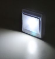 Світлодіодний настінний LED світильник COB UP! LP-9102E на батарейках light switch бездротовий переносний вимикач, підсвічування на магніті липучці