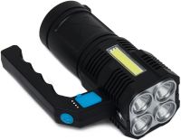 Портативный ручной фонарик X-Balog BL-X508 светодиодный аккумуляторный LED светильник, переносной фонарь прожектор для кемпинга 4 режима с USB