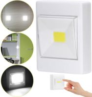 Світлодіодний настінний LED світильник COB UP! LP-9102E на батарейках light switch бездротовий переносний вимикач, підсвічування на магніті липучці