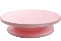 Обертається підставка Cake Turntable для виготовлення та декорування торта 28 см Тортівниця, поворотний стіл піднос для прикраси торта 360 градусів