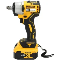 Акумуляторний набір DeWalt 3в1 Гайковерт DCF892Р2Т шуруповерт DCD771 Кутова шліфувальна болгарка DCG405 Деволт 48V 5Ah з 2 акумуляторами в кейсі