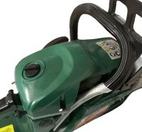 Gasoline chainsaw Krafftec KRA-5800 7 hp 45 cm bar for trimming trees and cutting firewood, Chainsaw Adeytos 18" inch 58cm3 Green