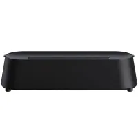 Зволожувач повітря нічник з ефектом полум'я 150мл Flame Diffuser Humidifier DQ709 з RGB підсвічуванням, Аромадифузор з імітацією вогню 9133 Чорний