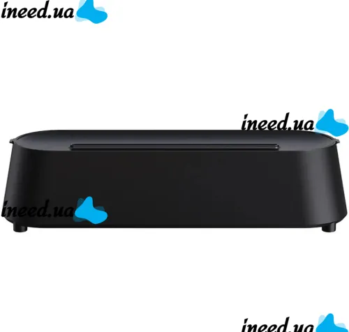 Зволожувач повітря нічник з ефектом полум'я 150мл Flame Diffuser Humidifier DQ709 з RGB підсвічуванням, Аромадифузор з імітацією вогню 9133 Чорний