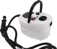 Ручной пароочиститель для уборки Steam Cleaner AH-SL-001 2500W с высоким давлением 3 насадки, Универсальный парогенератор 2500Вт от сети Белый