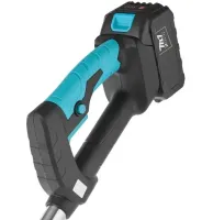 Набор электроинструментов Krafftec КRА-808 36V 3Ah аккумуляторная газонокосилка триммер, Цепная пила с 2 аккумуляторами Кусторез для травы и кустов
