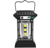 Подвесной уличный фонарь Solar CL-T60 на солнечной батарее с пультом ДУ, Аккумуляторный кемпинговый светильник с датчиком движения от батареек 18650