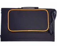 Складна портативна сонячна панель GD-ZD1845 45W 17.8 V на 3 секції з USB для зарядки телефону, Водонепроникна гнучка батарея 45Вт для кемпінгу