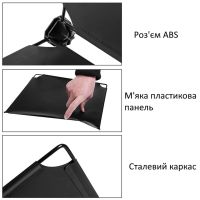 Складаний шафа органайзер для речей Storage Cube Cabinet МР 416-102 146х37х146 см Пластикова тумба на 16 секцій поличка для одягу та взуття Чорна