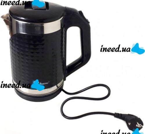 Electric kettle Domotec MS-5027 2.2L Disc Electric Kettle with Automatic Shutdown and overheating Protection for kitchen 2000W