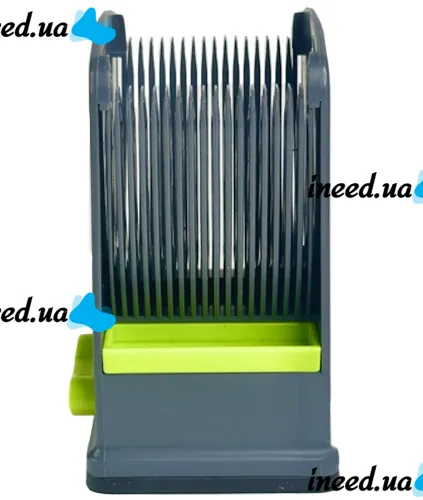 Ручная мясорубка слайсер Fresh Meat Slicer YLM-248 для тонкой нарезки и измельчения мяса, Ручной измельчитель LY-824 17 лезвий с подставкой Серый
