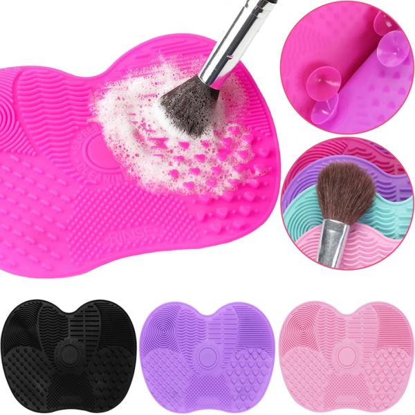 Силиконовый коврик для мытья кисточек Brush Spa ручное многоразовое средство для очистки макияжных и косметических кистей и щеток для макияжа