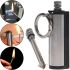 Flint Eternal Match Make Fire Gasoline Lighter Keychain, Travel Pocket Cylinder Kresalo, Reusable Fire Starter