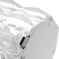 Настільна лампа нічник Crystal Rose сенсорний світлодіодний RGB LED світильник троянда з пультом, проекційний торшер кристал USB Charging Touch Lamp