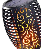 Садовий ліхтар з ефектом полум'я Solar Flame Led Light XF-6017 52 см водонепроникний вуличний LED світильник факел на сонячній батареї XF6017