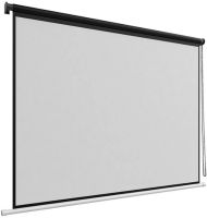 Wall Screen for Projector 4:3 72 inches Projection Roll Hanging HD Screen for Presentations with Manual Control and Roller Shutters 145X110 cm