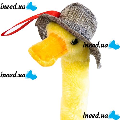 Interactive Plush Toy with Backlight Dancing Goose Ditto Dancing Duck, Children's Soft Musical Toy Dancing Duck for Child