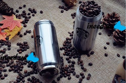 Металева термокружка Starbucks 450мл Старбакс PTKL - 360 банку з трубочкою