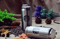 Металева термокружка Starbucks 450мл Старбакс PTKL - 360 банку з трубочкою