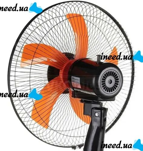 Підлоговий вентилятор Domotec MS-1620 з таймером 44 см stand fan Timer 17" 40W