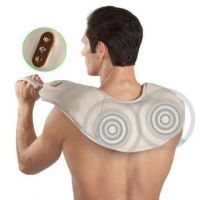 Вибромассажер для спины, плеч и шеи Cervical Massage Shawls, ударный массажер Honda QL-188
