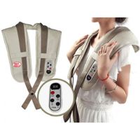 Вибромассажер для спины, плеч и шеи Cervical Massage Shawls, ударный массажер Honda QL-188