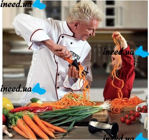Подрібнювач і Овочечистка Spiralschneider Spirelli