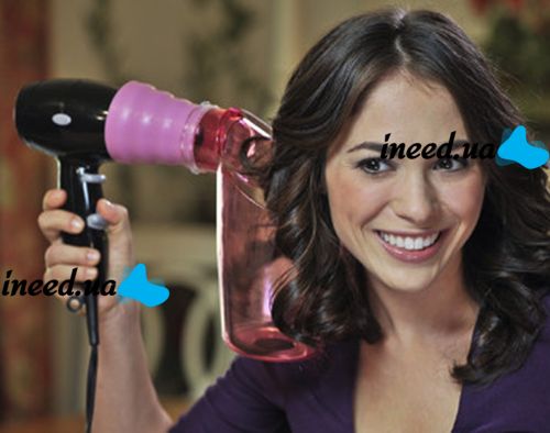 The nozzle on the hair dryer for creating curls Air Curler