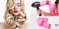 The nozzle on the hair dryer for creating curls Air Curler