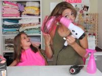 The nozzle on the hair dryer for creating curls Air Curler