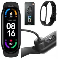 Fitness Bracelet Smart Band M6 black Xiaomi Mi Band 6 Hey Plus Color M6 Pedometer, Blood Pressure and Pulse Measurement black, smart watch, smart watch