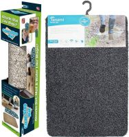 Супер впитывающий коврик Clean Step Mat придверный напольный ковер 70Х45 см в прихожую и ванную для впитывания грязи и влаги из микрофибры для обуви
