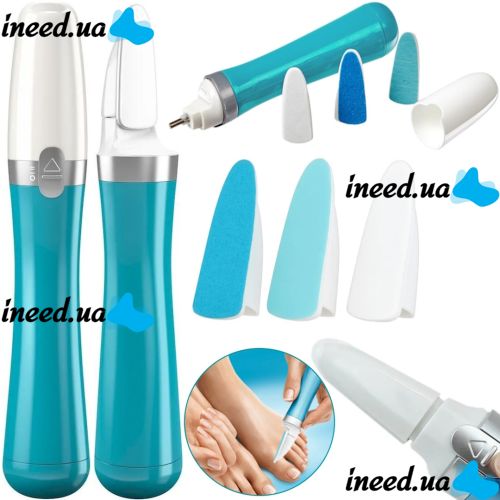 Electric Nail File Scholl Nail Care Machine Nail File Scholl for Manicure, pedicure and Nail Care with Replaceable Nozzles 50W Sholl