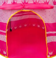 Детская игровая палатка шатер Beautiful Cubby house 135Х105 см складной игровой замок вигвам для игр с сумкой для переноски Замок принцессы Розовая
