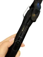 Professional cone curling iron for hair styling with a Pro Mozer MZ-6627 clip with titanium coating and thermostat, ProMozer Curling Iron